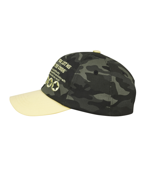 SM RABBIT BALL CAP(YELLOW)
