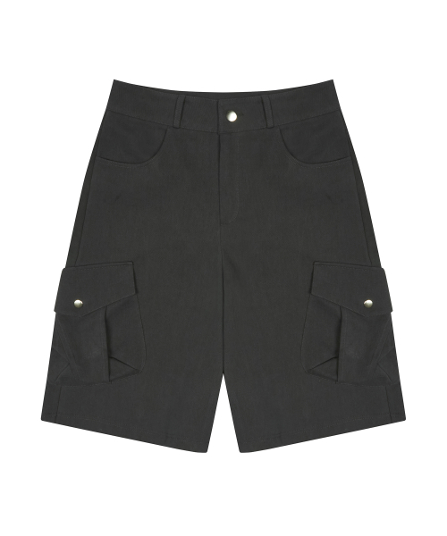 SM RIBBON PANTS(CHARCOAL)