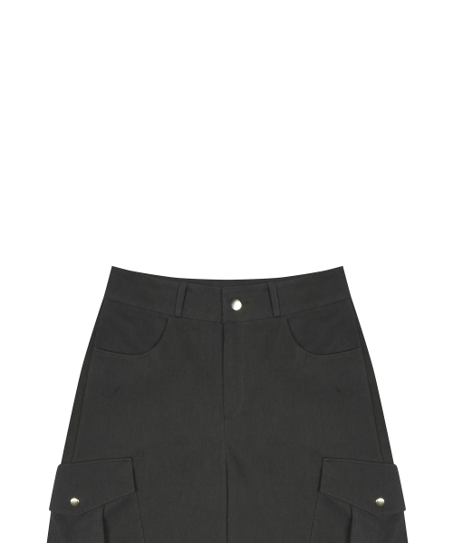 SM RIBBON PANTS(CHARCOAL)