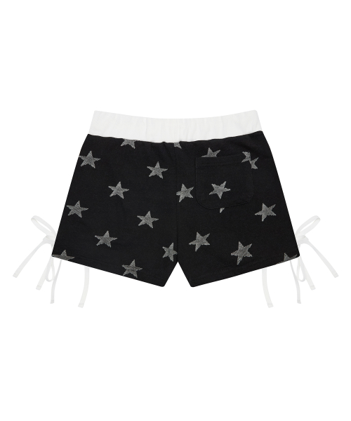 SM RIBBON SHORTS (BLACK)