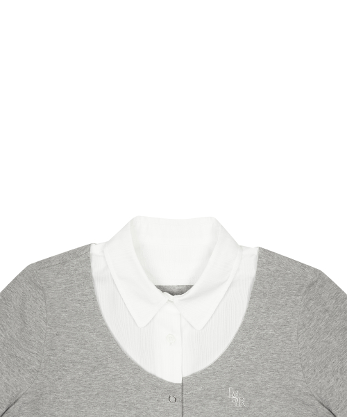 LVTR SHIRT CARDIGAN(GRAY)