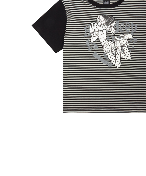 SM CHARACTER TEE(BLACK)