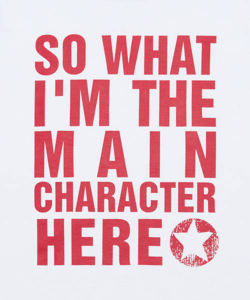 SM MAIN CHARACTER TEE(WHITE)
