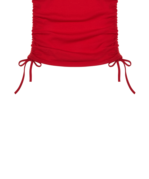 SM LAYERED LACE SLEEVELESS(RED)