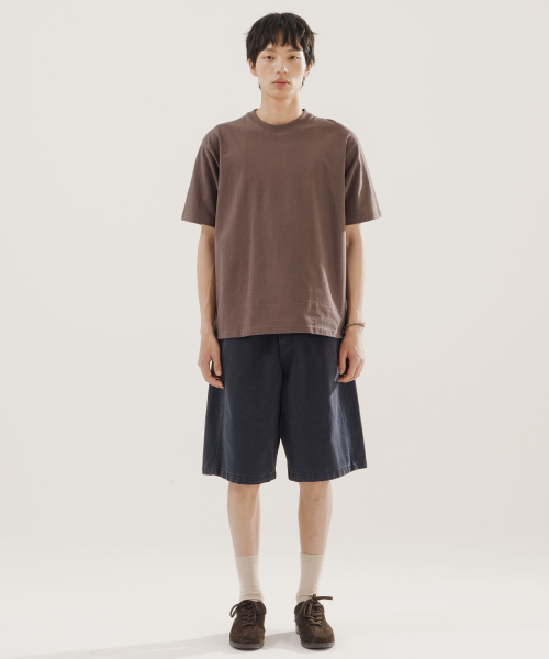 Skill Washed Bermuda Pants Navy NSSP2623