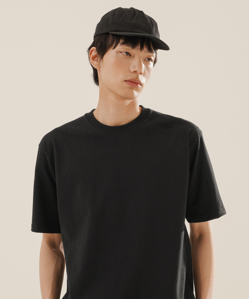 Effect Regular Short t shirt Black OYST2624