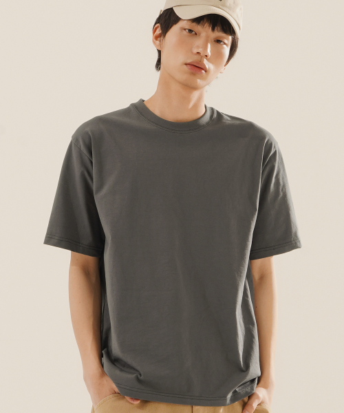 [2PACK] Effect Regular Short t shirt OYST2624