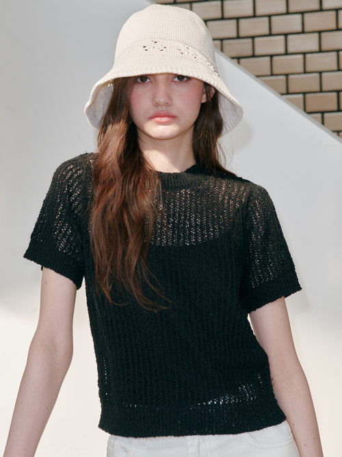 Melly Knit Top (Black)