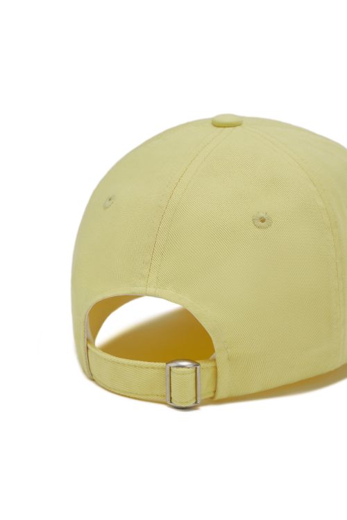 DEINET BIG LOGO CAP IN LEMON
