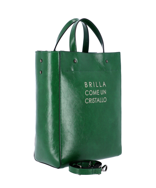 MARCE Zip Tote Bag (Deep Green)