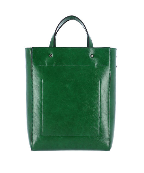 MARCE Zip Tote Bag (Deep Green)