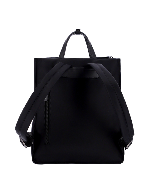 MARCE Nylon Backpack (Black)