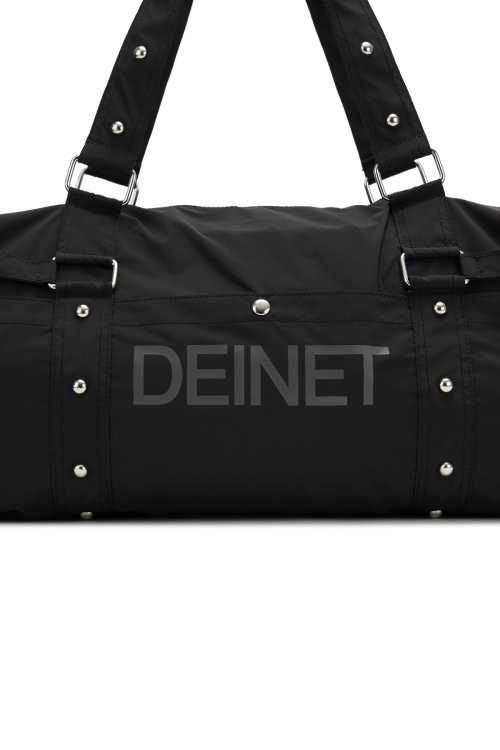 LOGO DUFFLE BAG IN BLACK