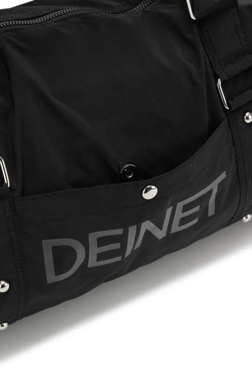 LOGO DUFFLE BAG IN BLACK
