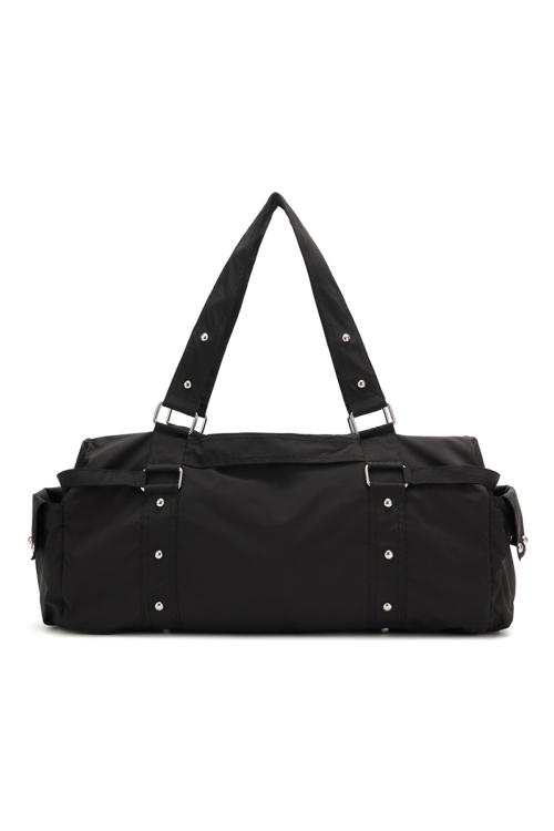 LOGO DUFFLE BAG IN BLACK