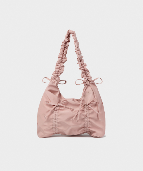 MULTI-RIBBON BAG PINK