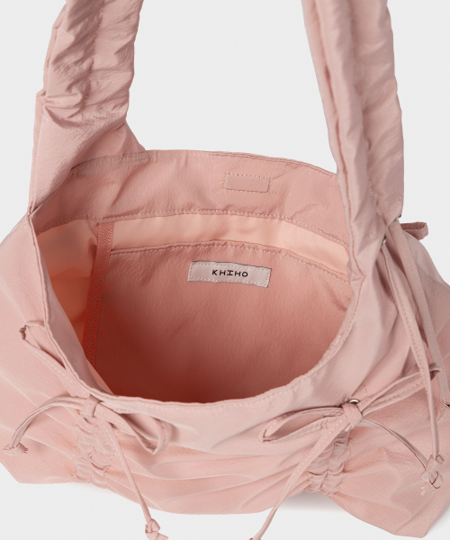 MULTI-RIBBON BAG PINK