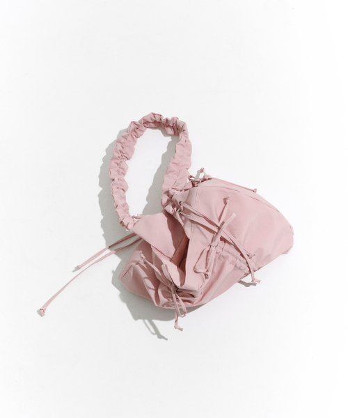 MULTI-RIBBON BAG PINK