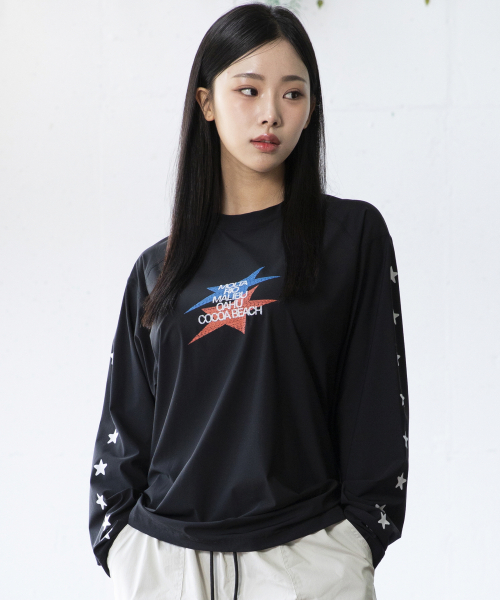 GT155 스타라이크 긴팔 래쉬가드 (BLACK)