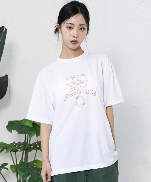 GT151 몰타 반팔 래쉬가드 (WHITE)