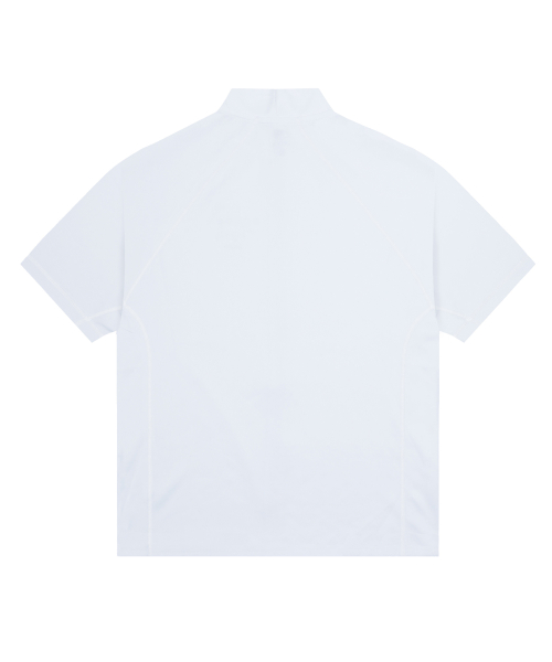 GT153 소든 반팔집업 래쉬가드 (WHITE)