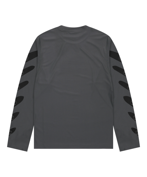 GT156 서프보드 긴팔 래쉬가드 (CHARCOAL GRAY)