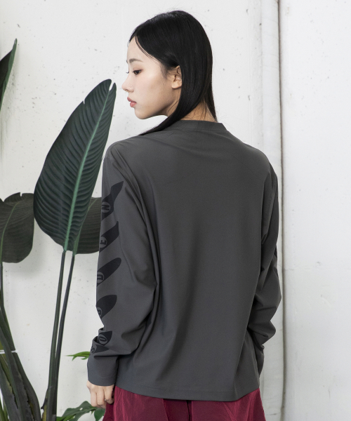 GT156 서프보드 긴팔 래쉬가드 (CHARCOAL GRAY)
