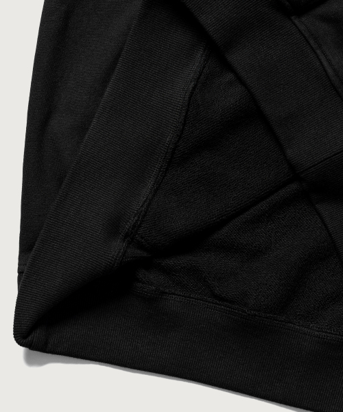 챔피온 X 힙플페 X 키드밀리 스몰 로고 후드 티셔츠 Black