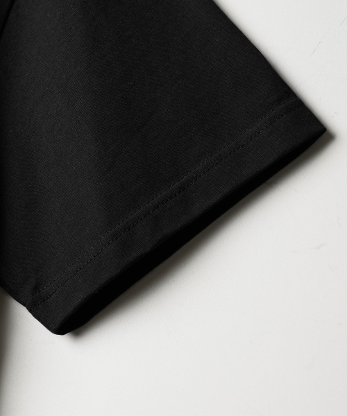 Weekend Silket Standard Short T-shirt Black OYST2617