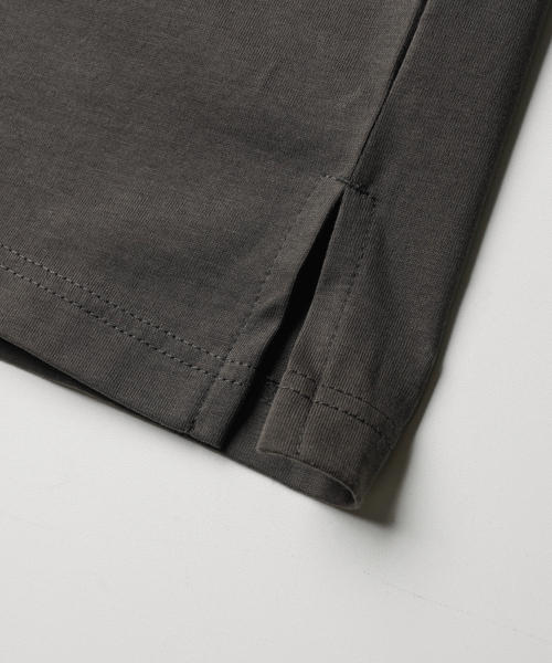 Weekend Silket Standard Short T-shirt Darkgray OYST2617