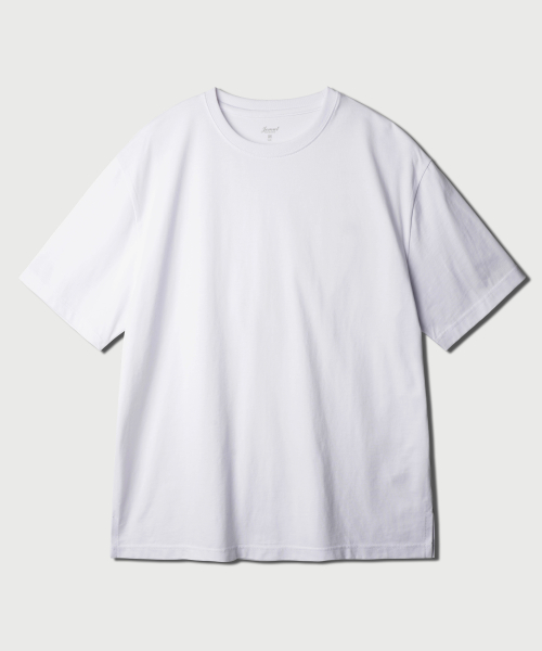 Weekend Silket Standard Short T-shirt White OYST2617