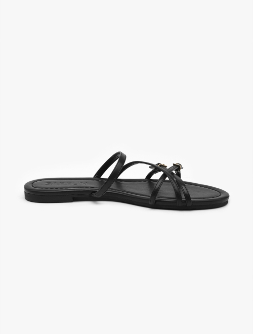 Leons Buckle Strap Slippers (1cm)
