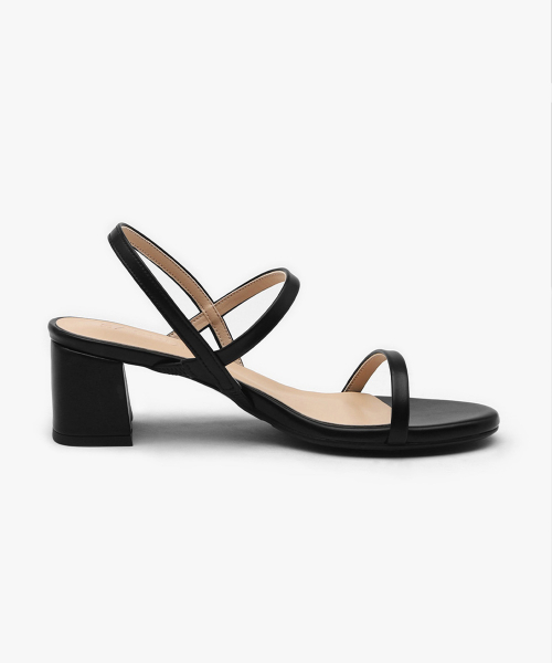 Flora Round Sandal Heels (5cm)