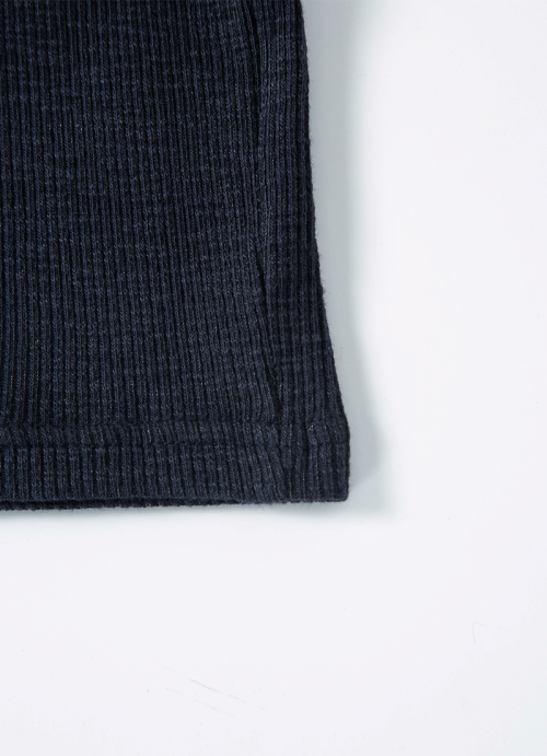 HALF IVY COLLAR TEE / NAVY