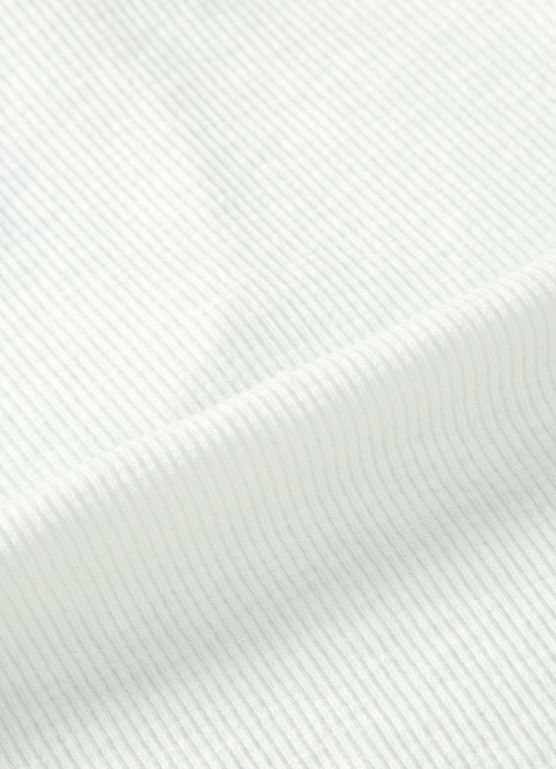 HALF IVY COLLAR TEE / WHITE