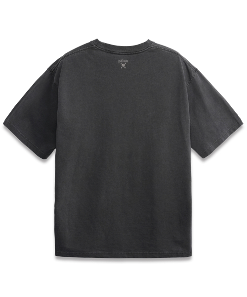 [DOFF JASON X IRON MAIDEN] Vintage Killer Hand T-Shirt CHARCOAL