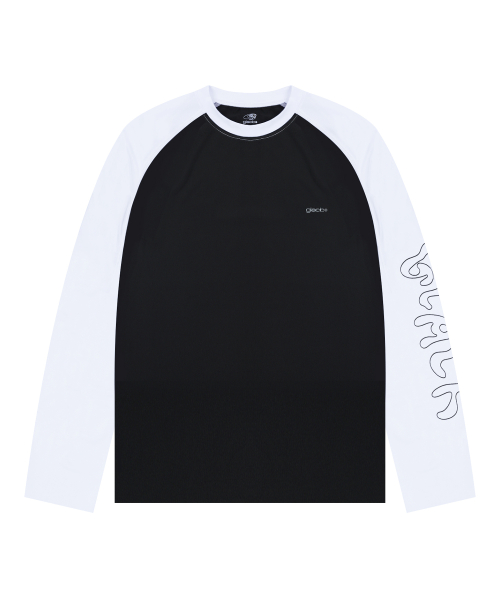 GT144 두들 로고 롱슬리브 래쉬가드 (WHITE)