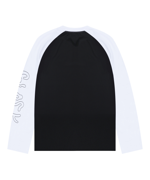 GT144 두들 로고 롱슬리브 래쉬가드 (WHITE)