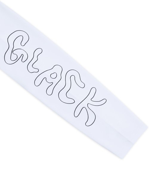 GT144 두들 로고 롱슬리브 래쉬가드 (WHITE)