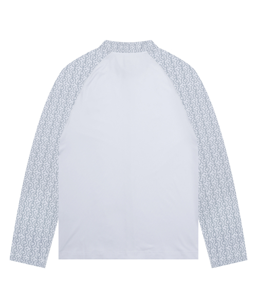 GT146 네이티브 패턴 집업 래쉬가드 (WHITE)