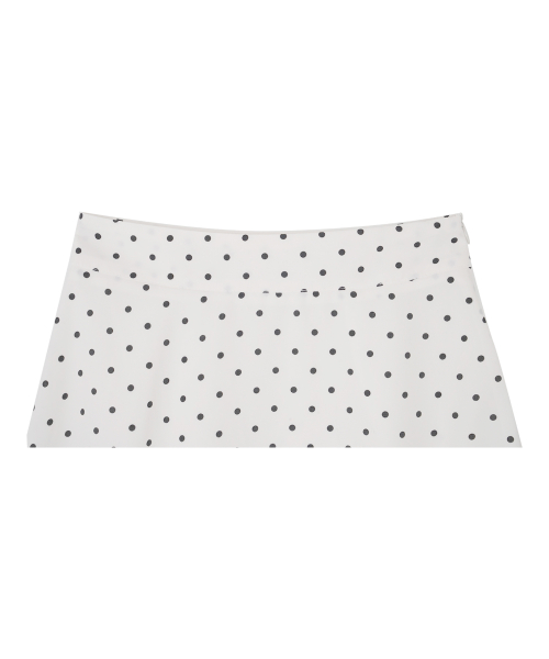 Dot Flare Midi Skirt