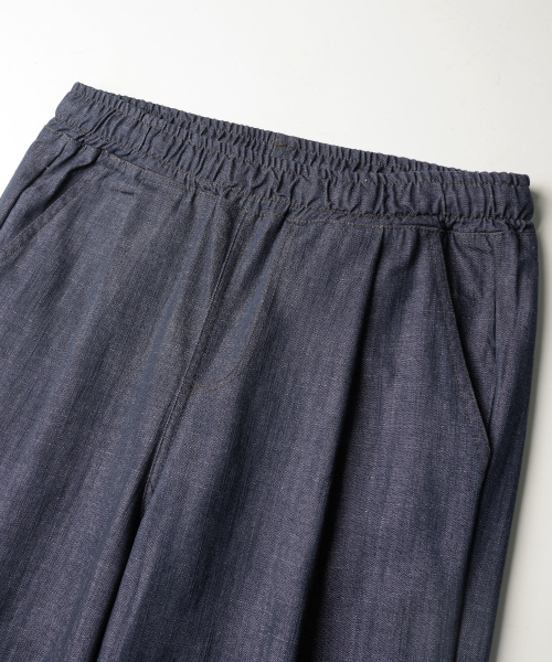 World Summer Non Fade Denim Pants Darkblue KJLP2631