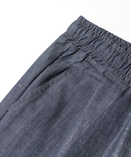 World Summer Non Fade Denim Pants Darkblue KJLP2631