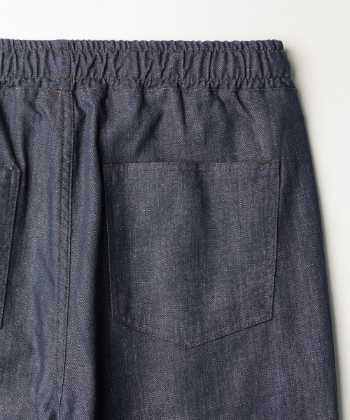 World Summer Non Fade Denim Pants Darkblue KJLP2631