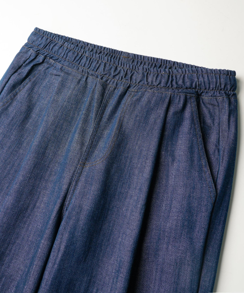 World Summer Non Fade Denim Pants Indigo KJLP2631