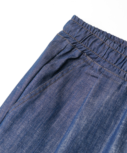 World Summer Non Fade Denim Pants Indigo KJLP2631