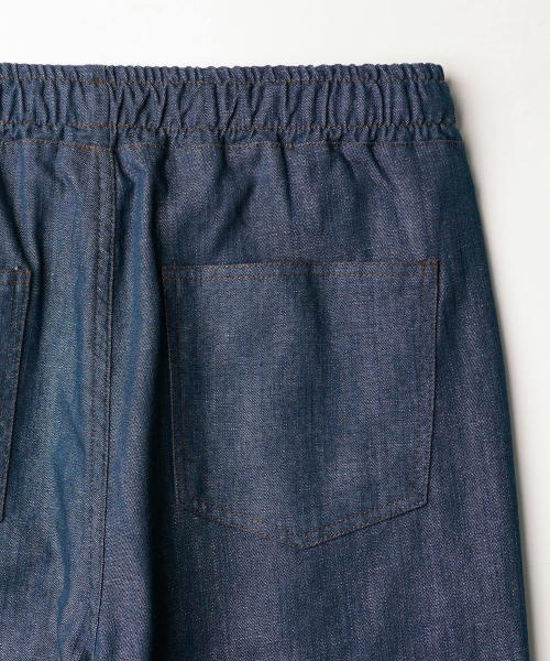 World Summer Non Fade Denim Pants Indigo KJLP2631