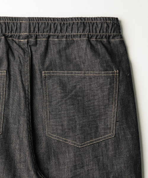 World Summer Non Fade Denim Pants Black KJLP2631