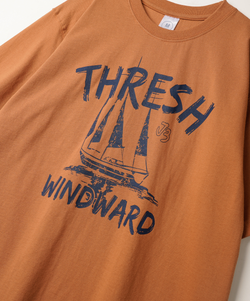 Wind Short T-shirt Brick JIST2639