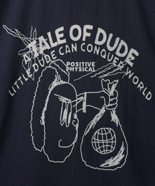 Dude Short T-shirt Navy JIST2629